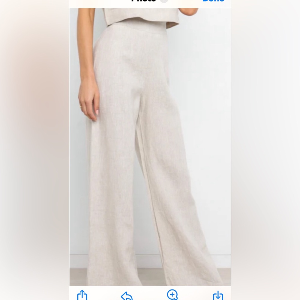 Petal pup .Devin pant  color beige